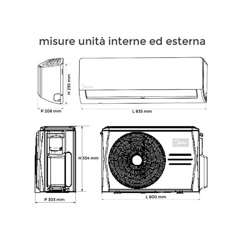 Condizionatore Inverter Dualsplit WiFi 9000 9000 BTU Midea D