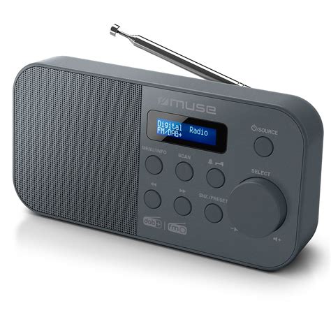 Muse M 109 DB Bærbar DAB radio FM Svart 589 kr Gratis frakt