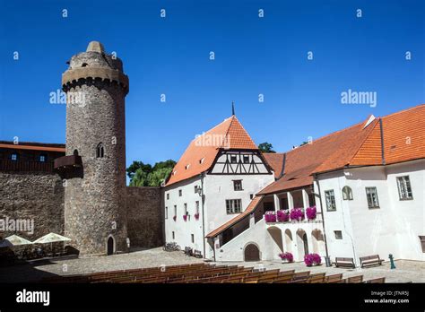 Strakonice, South Bohemia, Czech Republic, Medieval Gothic Castle Stock ...