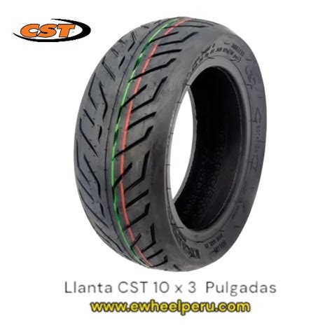 Llanta CST 10 x 3 pulgadas tipo Pistera E Wheel Perú