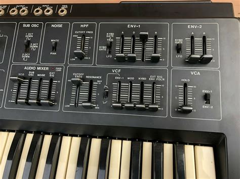 MATRIXSYNTH: Roland SH-1 synthesizer serviced