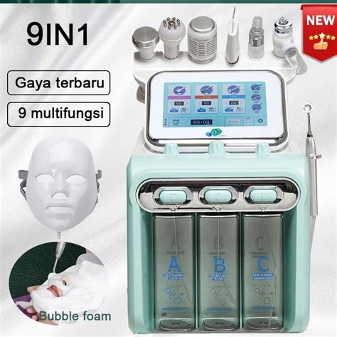 Jual Bubble Garansi 9in1 Aqua Peel Hydrogen Oxygen Hydra Facial Mesin