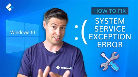 How To Fix System Service Exception Error In Windows