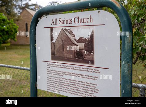 All Saints Church In Marulannew South Walesaustralia Stock Photo Alamy