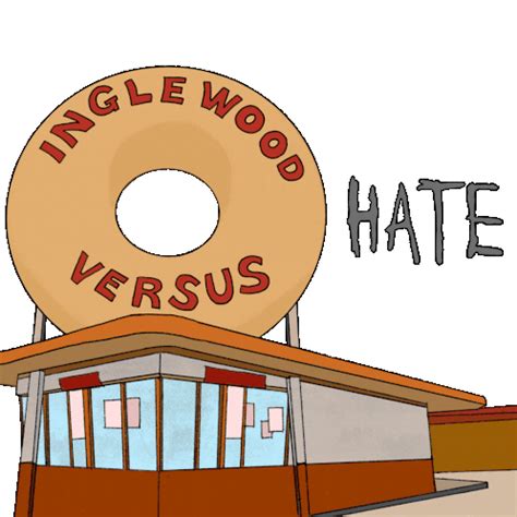 Inglewood Randys Donuts Sticker Inglewood Randys Donuts Donuts