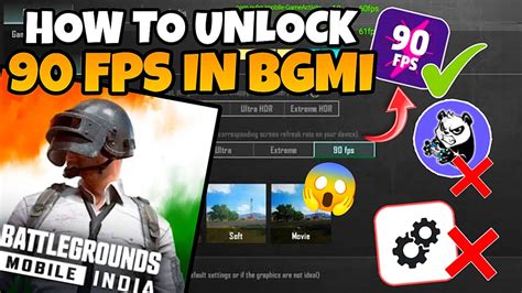 HOW TO UNLOCK 90 FPS IN BGMI BGMI ME 90 FPS KESE KARE YouTube