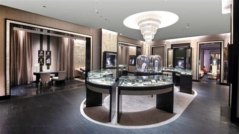 Jewelry showroom design with custom jewelry showcases | Ujoy