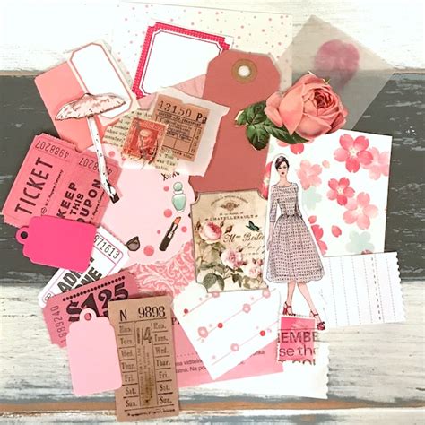 Pink Scrapbook Etsy