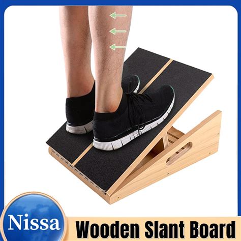 Professional Wooden Slant Board Adjustable Incline Board And Calf