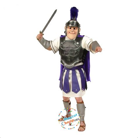 Troy Trojan Mascot Costume For Cheap