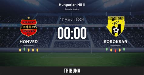 Budapest Honved Fc Vs Soroksar Sc Marcador En Vivo Retransmisi N Y