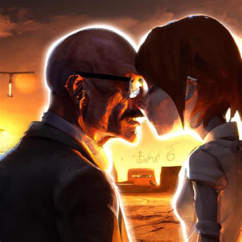 No Mods Anyway Heres Light Yagami And Walter White Kissing I Made