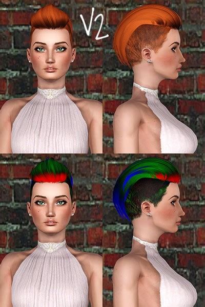 Newsea J207 Macho Hairstyle Retextured By Chantel Sims Sims 3 Hairs