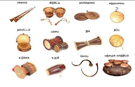 Musical Instruments And Catergories Tamil Heritage