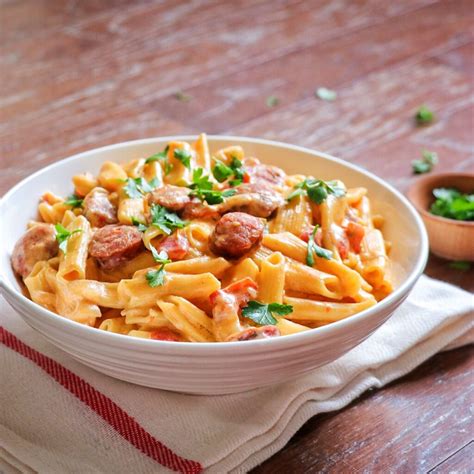 Instant Pot Creamy Cajun Pasta With Sausage Fab Everyday