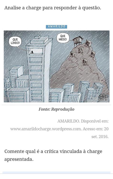 A Charge Abaixo Um Registro C Mico