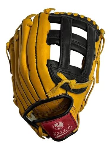 Guante De Beisbol Radach Pro Cuadro Caja H 12in Gold Black Envío gratis