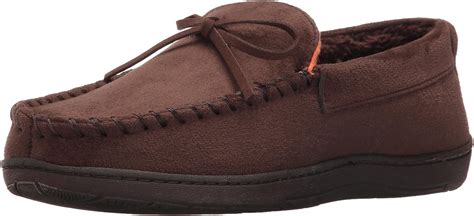 Amazon.com | Dockers Men’s MoccASIN Slippers with Memory Foam and Odor ...