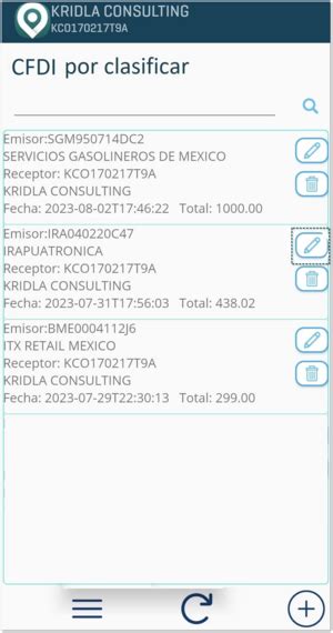 Mejora En CFDI Por Clasificar