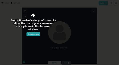 how to restart camera app