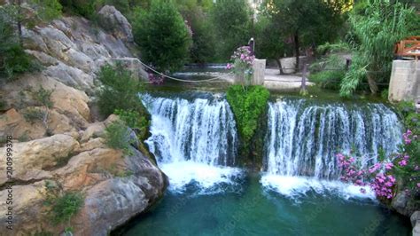 Drone En Les Fonts De L Algar Las Fuentes Del Algar Cascadas Y