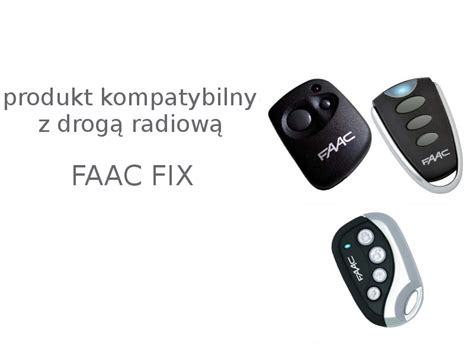 Pilot PROXIMA MIĘKKI do FAAC FIX wodoodporny