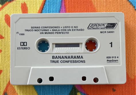 BANANARAMA True Confessions Mexico Import Vintage Cassette Tape