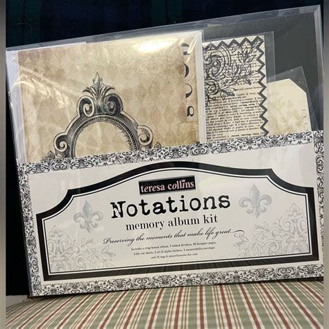 Teresa Collins Other Teresa Collins Notations Memory Album Kit New