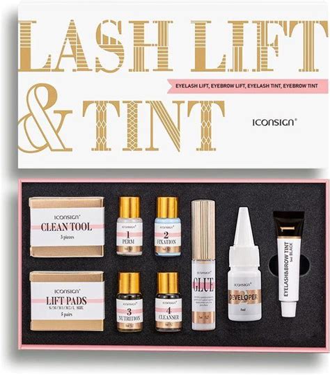 Iconsign Professionele In Lash Lift Brow Lamination Tint Kit