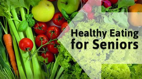 Healthy Eating for Seniors: Following the Color Diet ~ Guide for Seniors