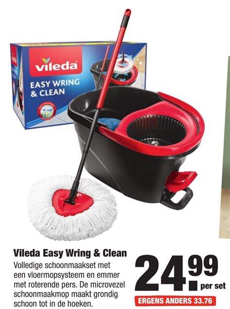 Vileda Easy Wring Clean Aanbieding Bij ALDI