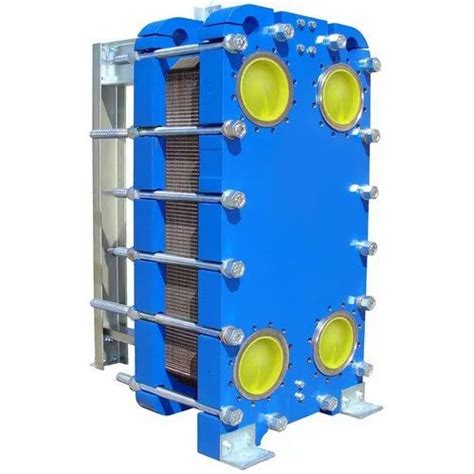 Aluminium Mild Steel Plate Type Heat Exchanger For Heater Water At Rs