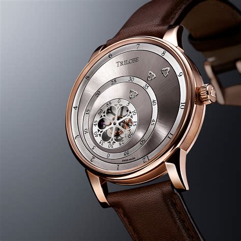 Trilobe Les Matinaux Sunray Silver Rose Gold 40 5mm LM07AS The Hour