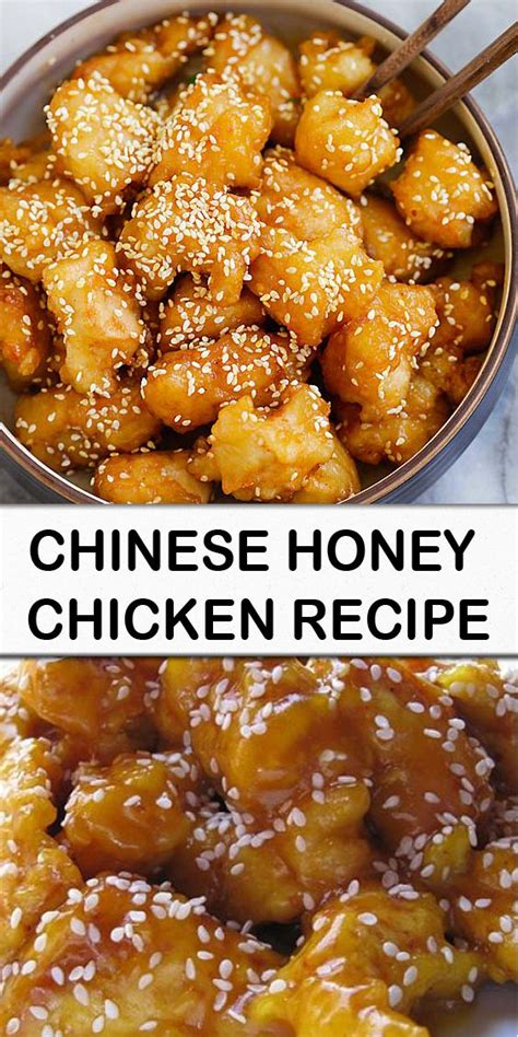 Chinese Honey Chicken Recipe Authentic Chinese Food Recipes