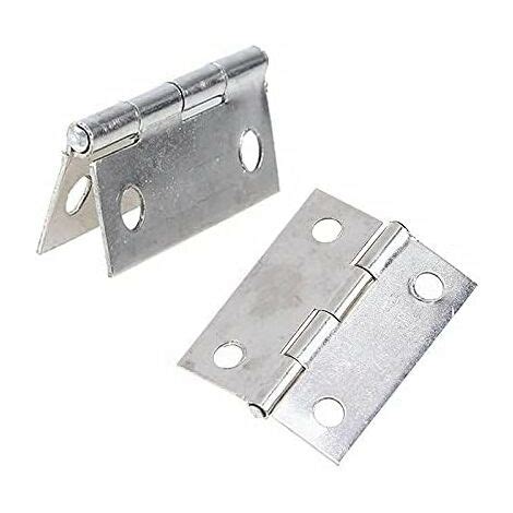 Norcks 2PCS Size 3627MM Stainless Steel Folding Door Hinge Home Diy