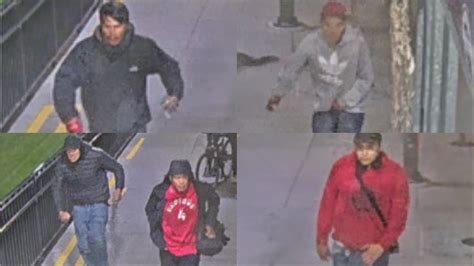 Calgary Police Searching For Downtown Assault Victim Suspects