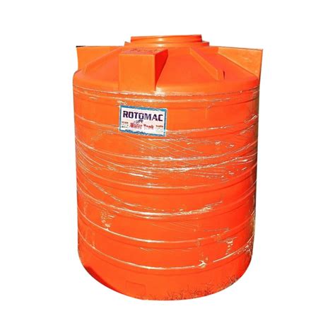 Rotomac 4 Layer Orange Roto Moulded Water Tank At Rs 5200 Unit In