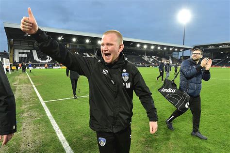 Wild Proud Of His Players News Oldham Athletic