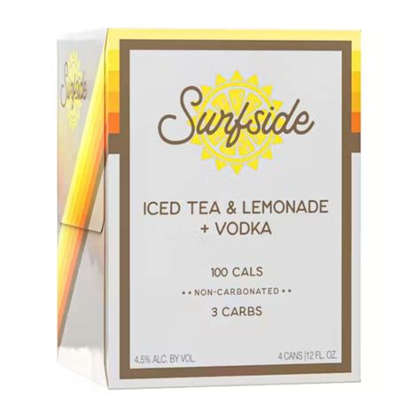 Surfside Iced Tea Lemonade Vodka Pk Can