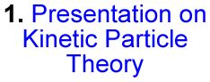 Kinetic Particle Theory