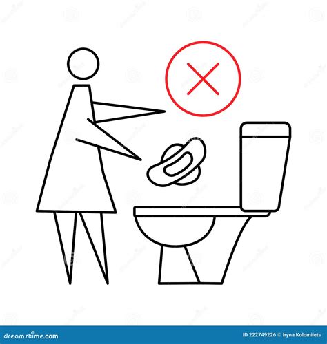 Do Not Flush Sanitary Towels In The Toilet Do Not Throw Items Down The