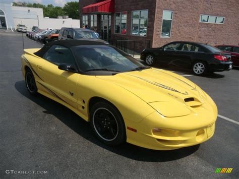 2002 Collector Edition Yellow Pontiac Firebird Trans Am Ws 6