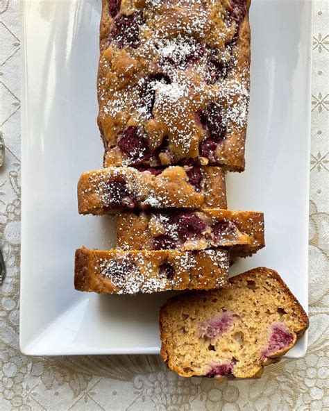 Plumcake Alla Ricotta E Lamponi Profumato Alla Cannella Plumcake