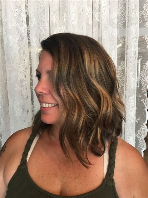 Warm Caramel Balayage Done By Shannon At Wildflower Salon Shop In