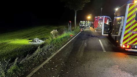 Schwerer Unfall in Waldeck Frankenberg Audifahrer verunglückt tödlich