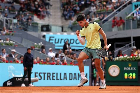 Alcaraz inicia vitória defesa de título do Masters 1000 de Madrid