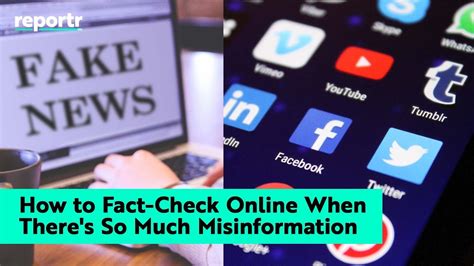 How To Fact Check Online When Theres So Much Misinformation Youtube