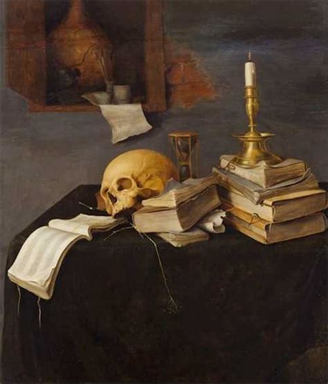 Jan Davidsz De Heem Vanitas With Skull And Books Circa 1630 MutualArt