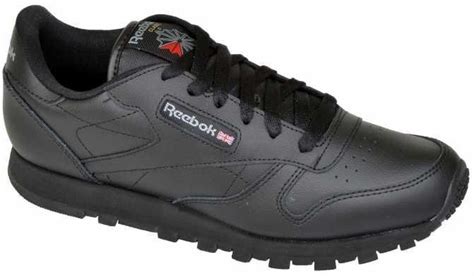 Buty Reebok Classic Leather Black Ceny I Opinie Ceneo Pl