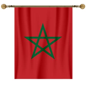 Morocco Flag Transparent, Morocco, Flag, Transparent PNG Transparent ...